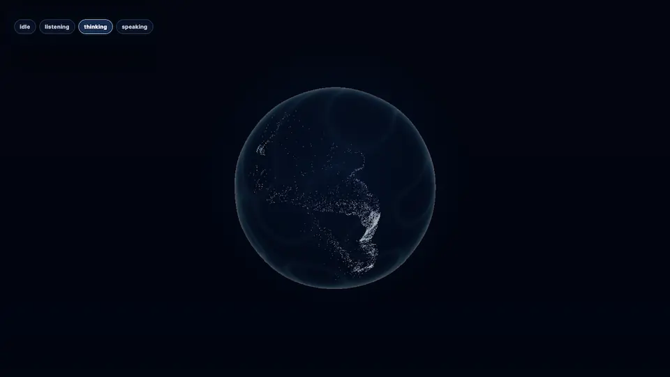 AI Orb alternate tuning interface.