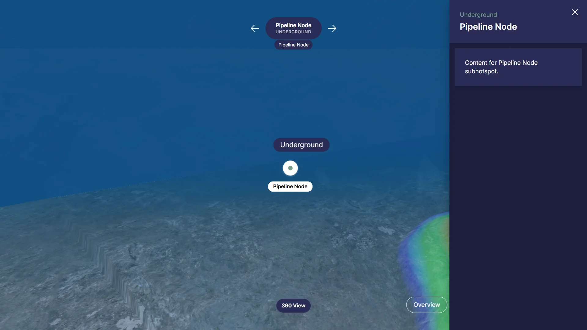 Subsea concept frame with underwater depth and atmospheric detail.